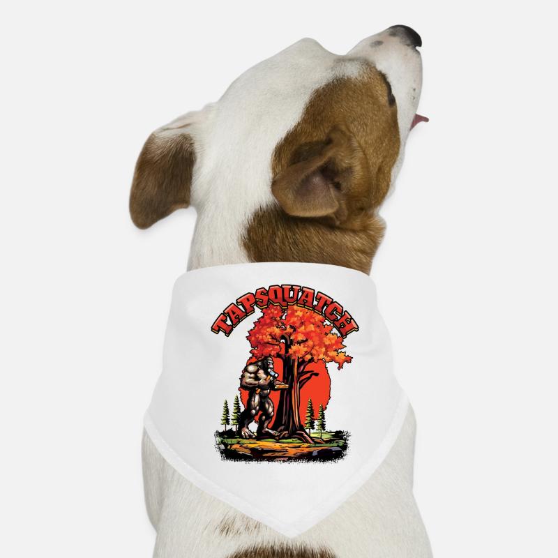 Tapsquatch Tapping Maple Tree Maple Leaf Dog Bandana