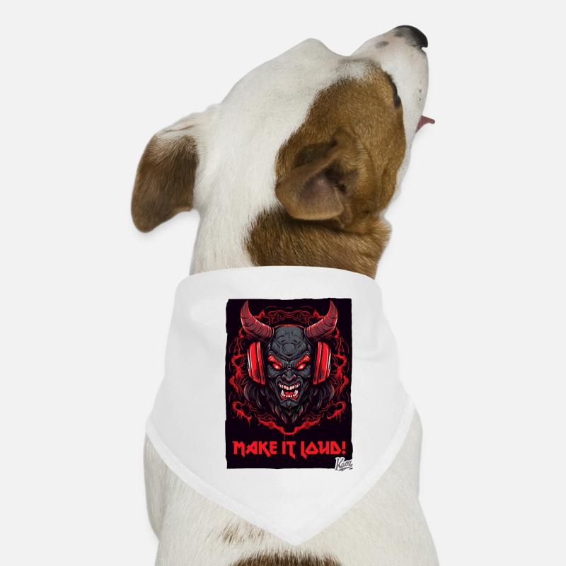 Casque Teufel Rock : Faites-le monter en puissance Bandana pour chien