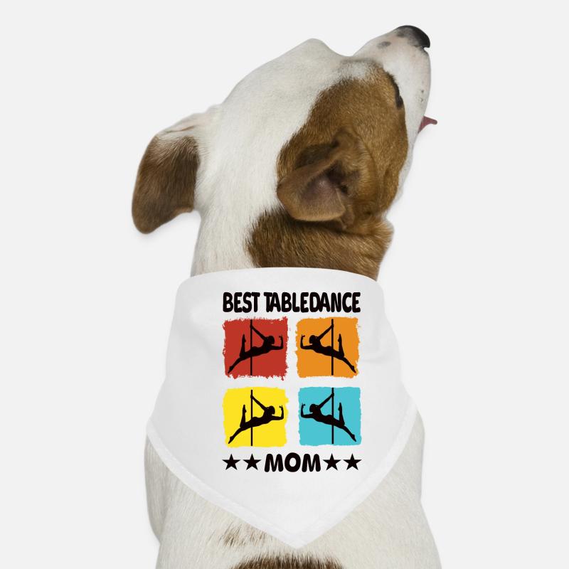 Meilleure maman de danse de table Bandana pour chien