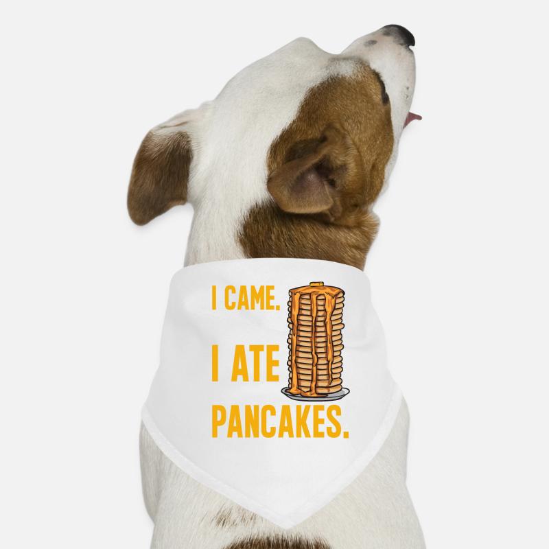 Pancake Frühstück Pfannkuchen Hunde-Bandana