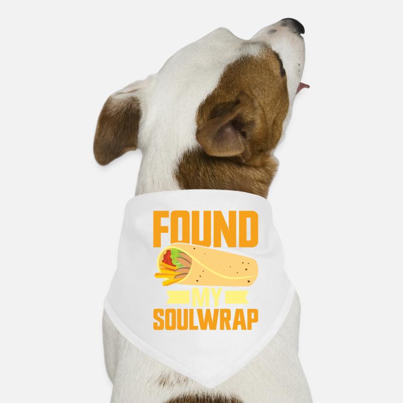 Cadeau Burrito Bandana pour chien