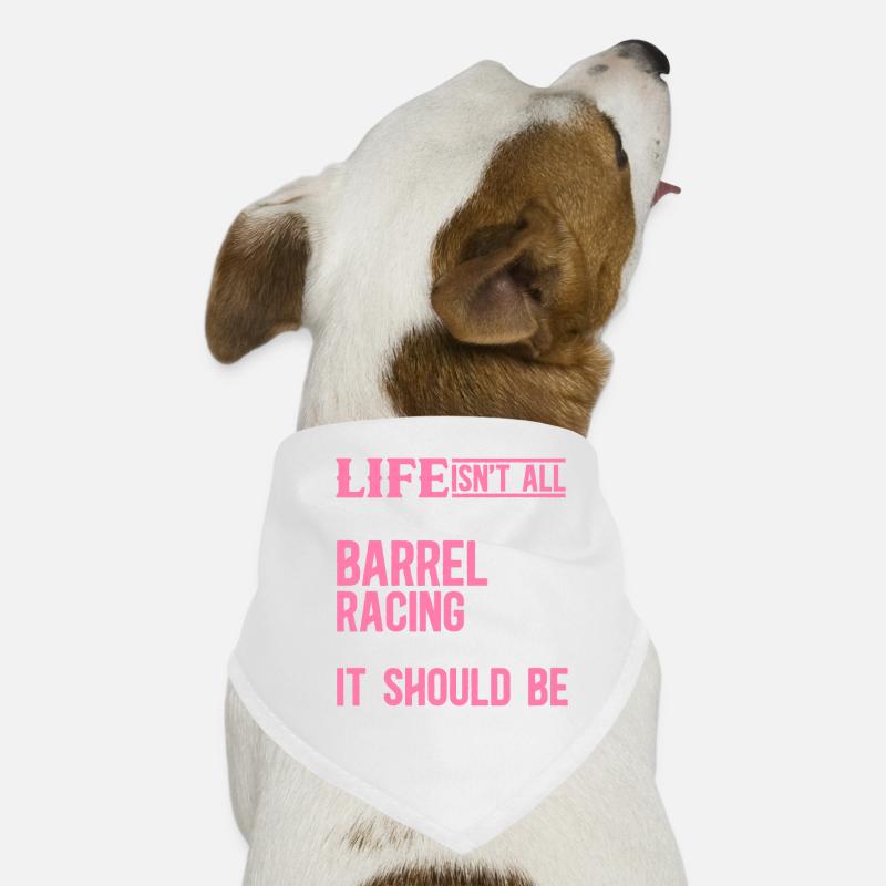 Rodeo Barrel Racing Horse Dog Bandana
