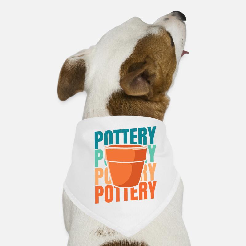 Make pottery Dog Bandana