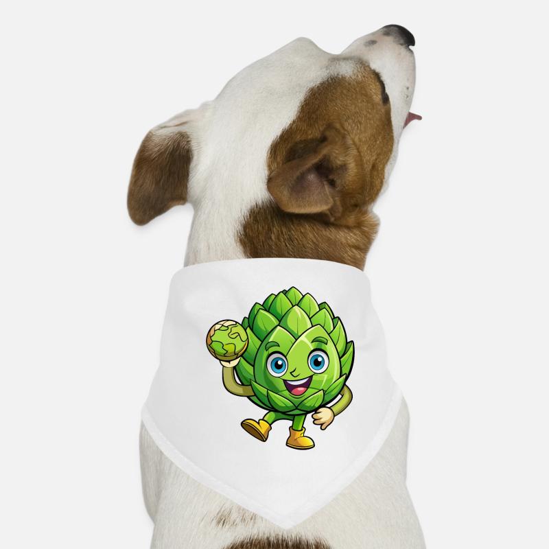 ARTICHOKES, GLOBE TRORRER Dog Bandana