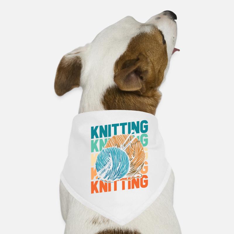 Stricken Hunde-Bandana