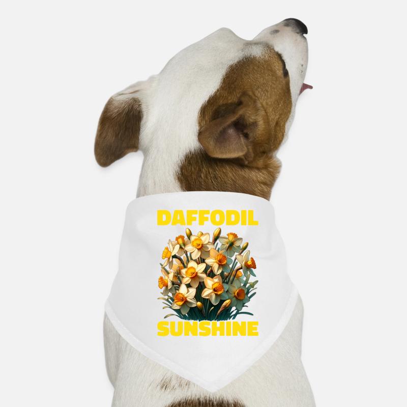 Daffodils Flower Daffodil Daffodils Dog Bandana