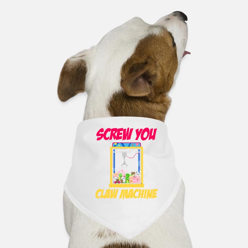 Vis Tu Griffes Machine Lover Vending Amusement Bandana pour chien