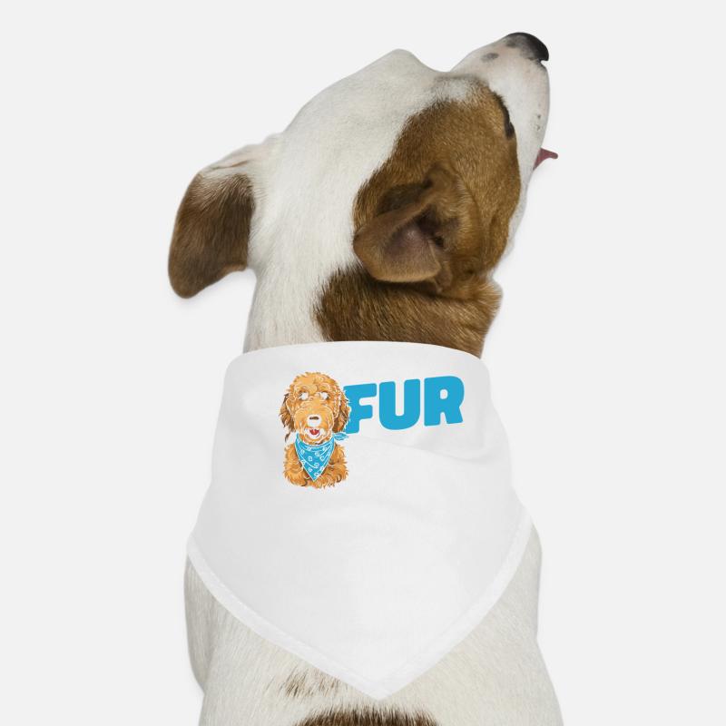 Golden Doodle Dog Dad For Daddy Dog Bandana