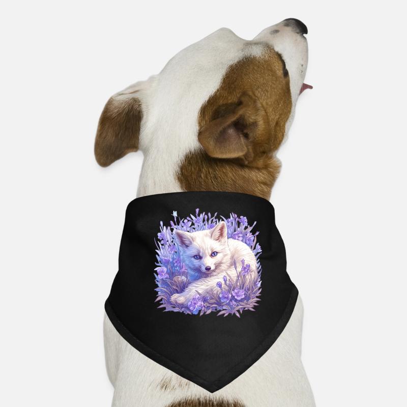 Arctic Fox Polarfüchse Polarfuchs Dog Bandana