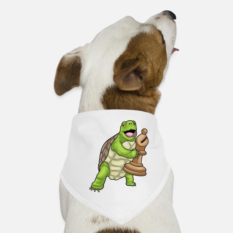 Turtle Chess Piece Bishop Chess Dog Bandana
