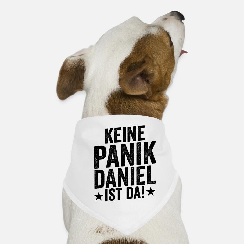 Prénom Daniel Bandana pour chien