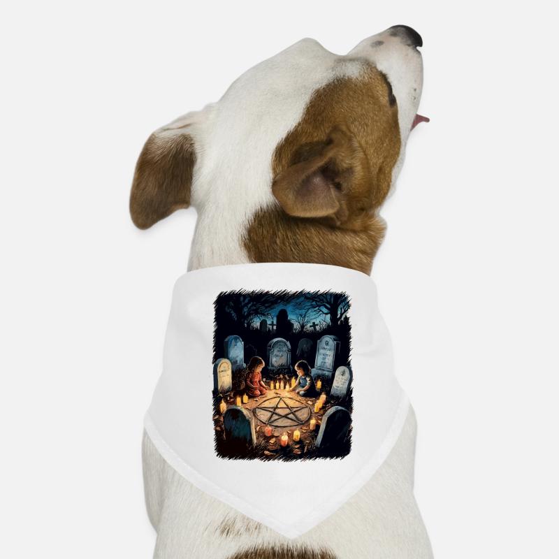 Rétro Vintage Design Occulte Rituels d’invocation Bandana pour chien