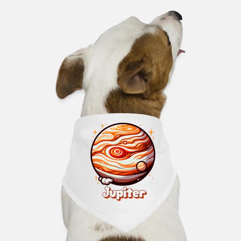 Planète Jupiter Bandana pour chien