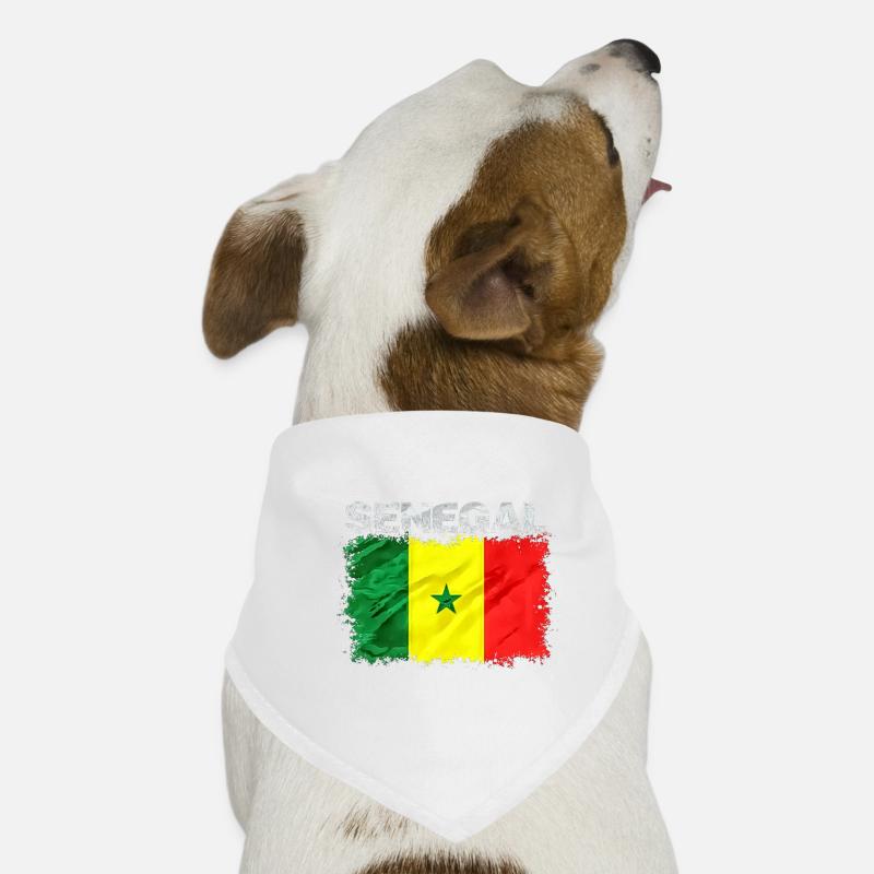 Sénégal Bandana pour chien