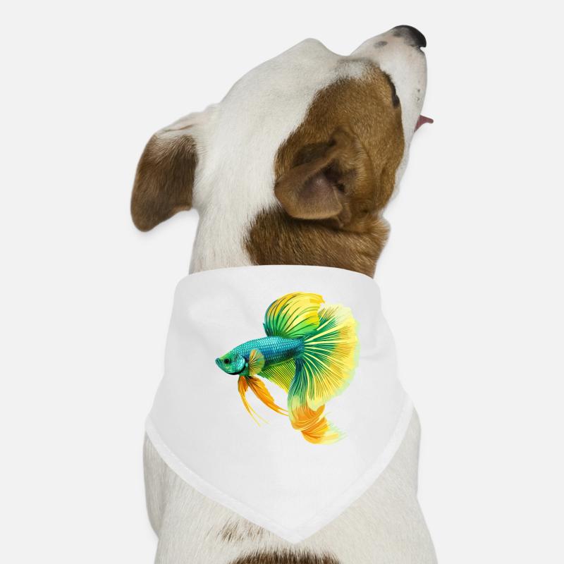 Bettas Betta Poisson Betta Bandana pour chien