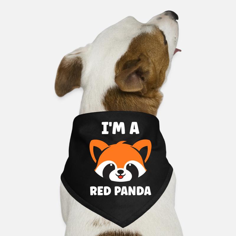 Panda roux Bandana pour chien