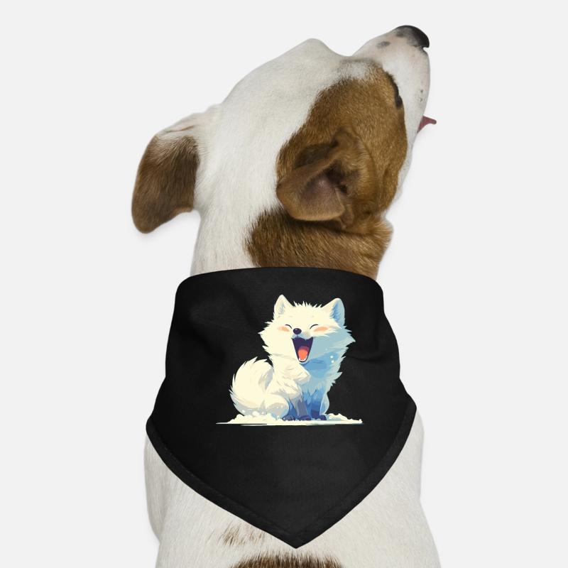 Arctic Fox Polarfüchse Polarfuchs Dog Bandana
