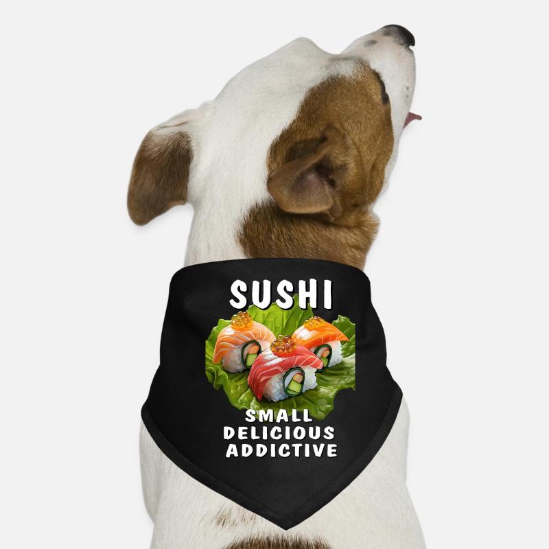 SUSHI SMALL DELICIOUS ADDICTIVE Hunde-Bandana