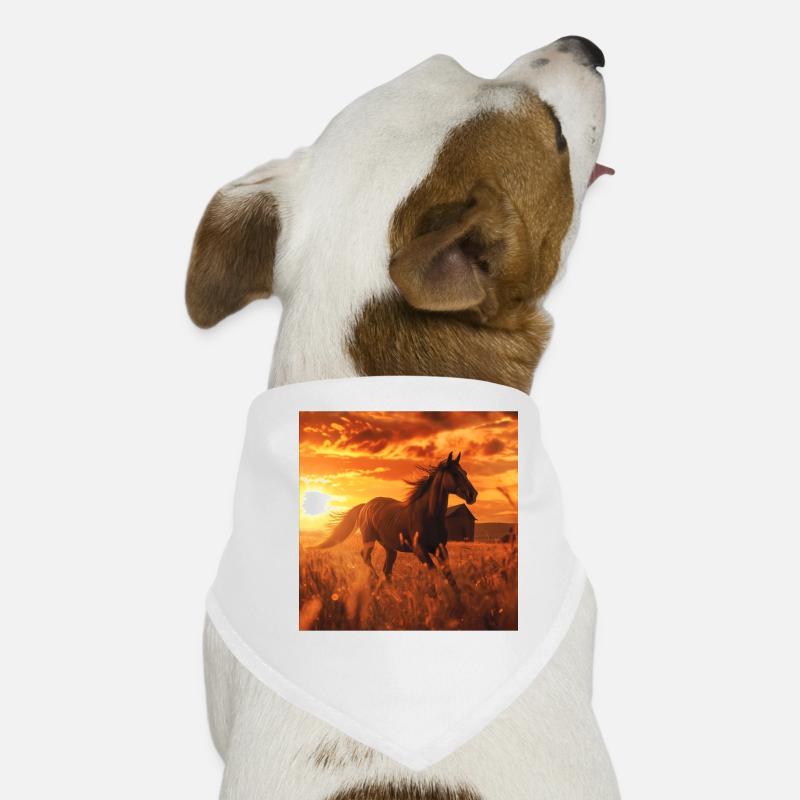 Pferd Hunde-Bandana