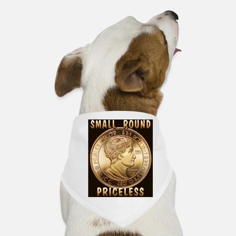 COIN SMALL ROUND PRICELESS Hunde-Bandana