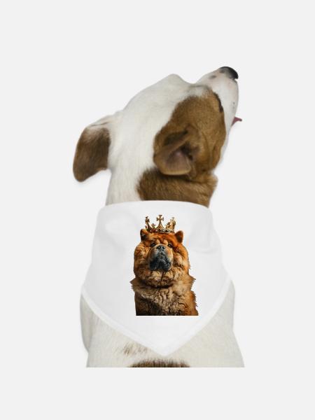 Bouffe - Bandana pour chien - blanc - Devant