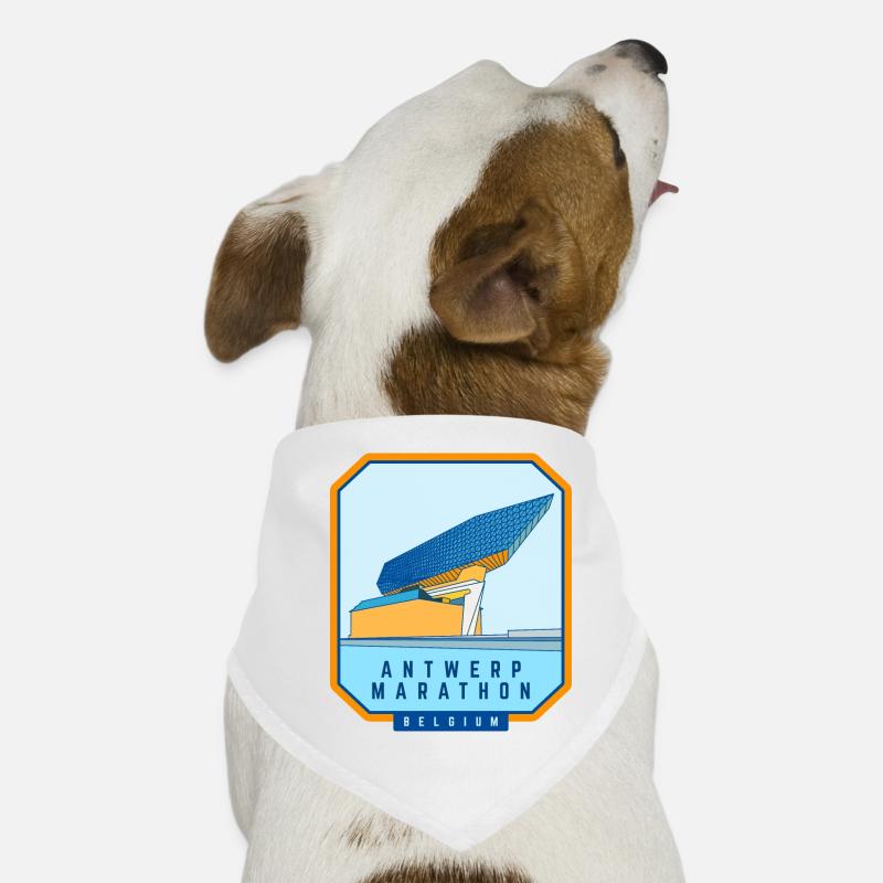 Antwerp Marathon - Belgium Dog Bandana
