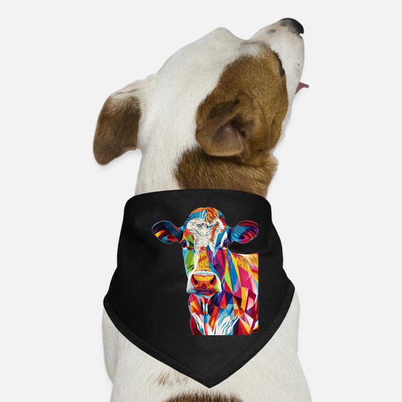 Vache Bandana pour chien