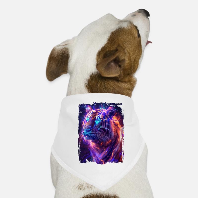 Tiger Hunde-Bandana