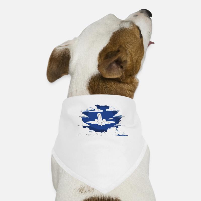 My first plane trip First time flying Dog Bandana