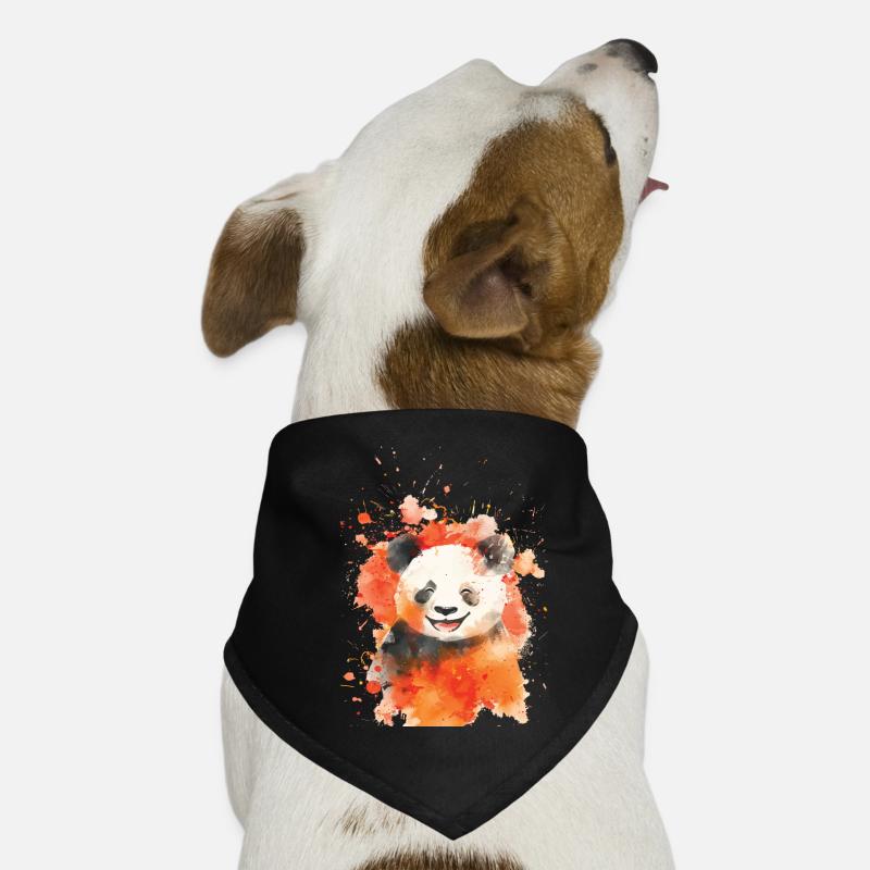 Panda Bandana pour chien