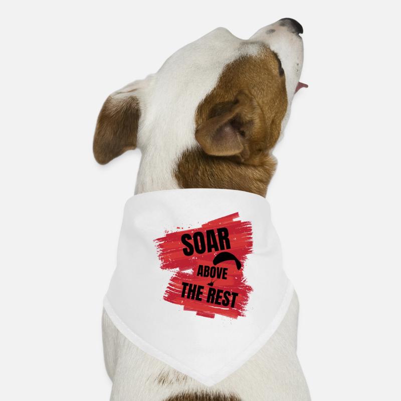 Envolez-vous au-dessus des autres – Paragliding Design Bandana pour chien