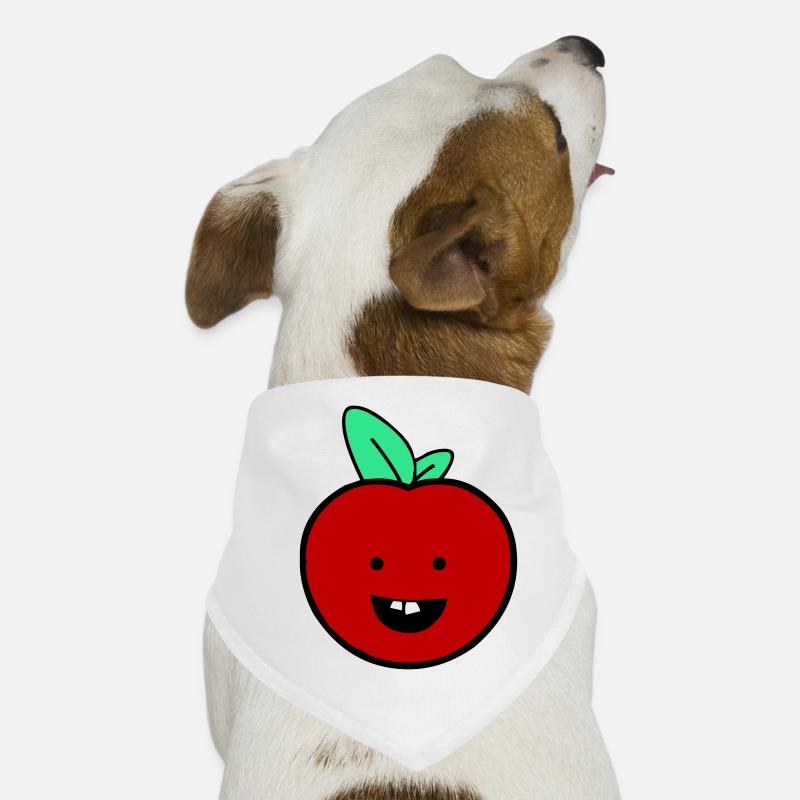 Apple smile Dog Bandana