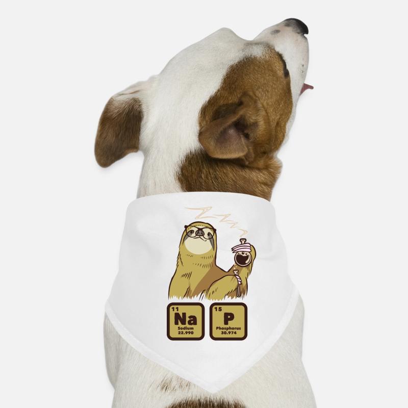 Slothy Napping Nap Slow Chilling Sloth Dog Bandana