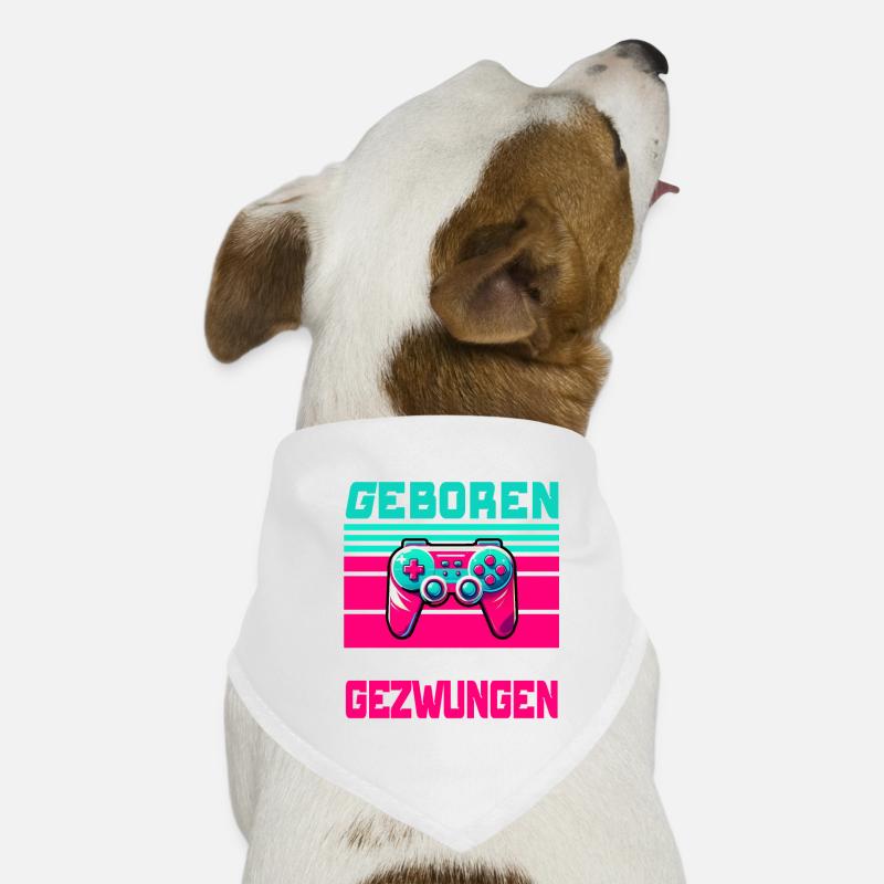 Né pour jouer, forcé d’aller à l’école, jouer Bandana pour chien