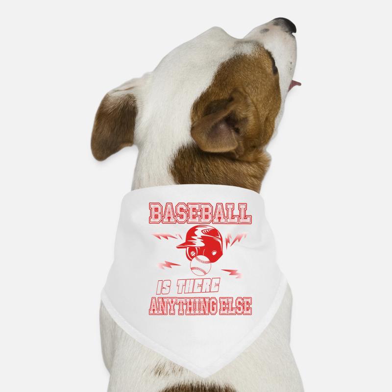 Baseball Is There Anything Else Dog Bandana