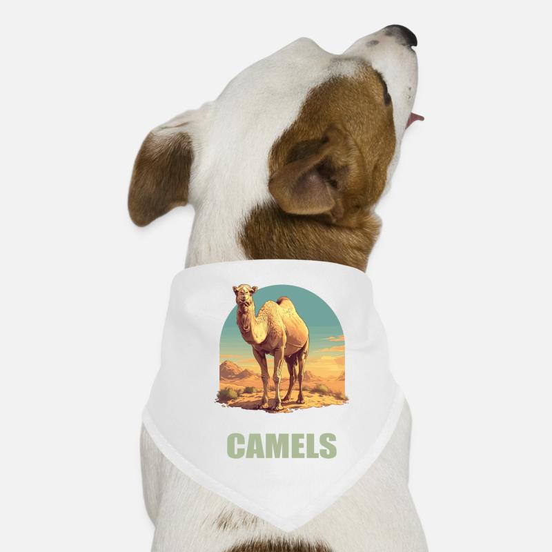 Camel Kamele Kamel Hunde-Bandana