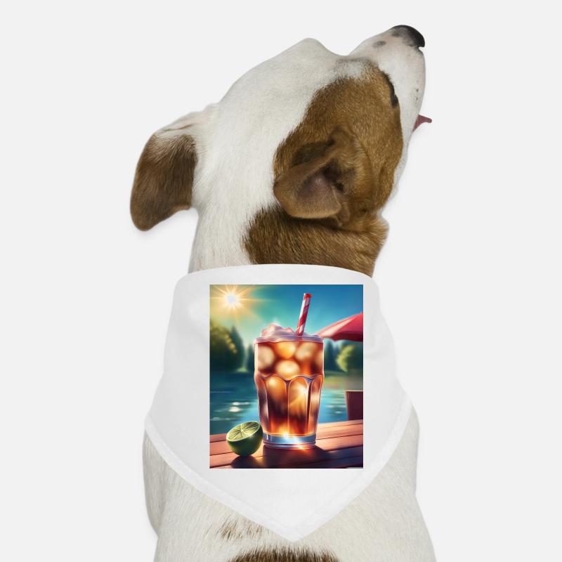Kaltes Cola-Getränk Hunde-Bandana