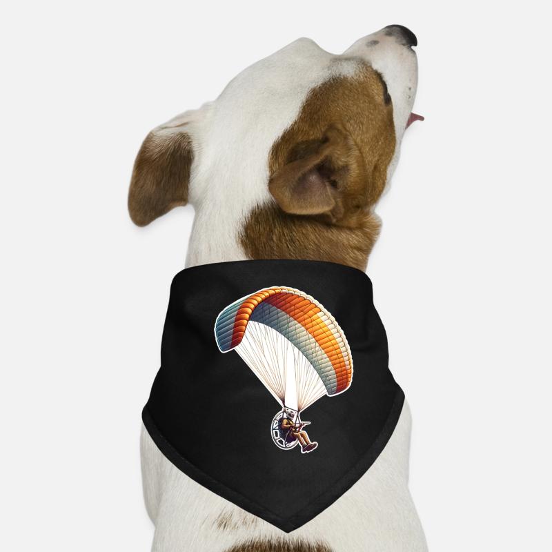 Motorschirm Paramotor Hunde-Bandana