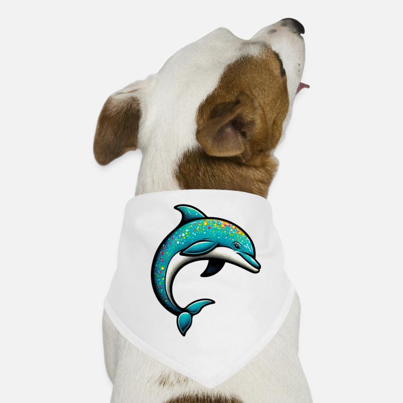 Delfin Hunde-Bandana