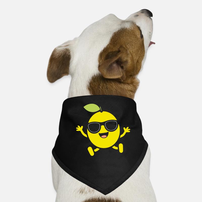 Citron Bandana pour chien