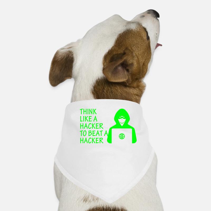 Expertise en cybersécurité de hackers éthiques Bandana pour chien
