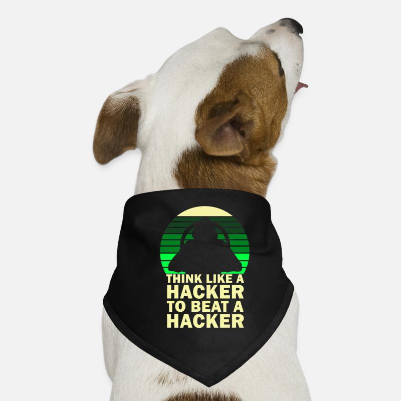 Ethical Hacker Cybersecurity Expertise Dog Bandana
