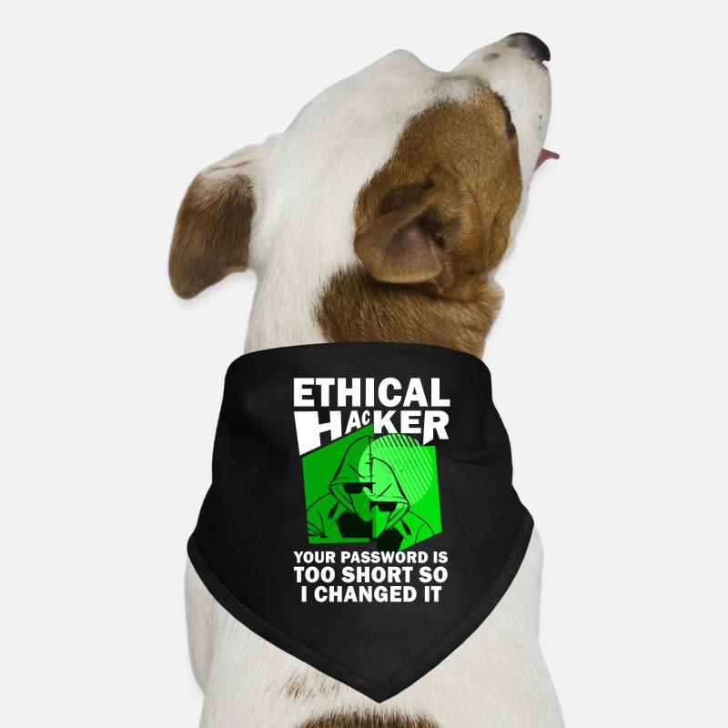 Ethical Hacker Cybersecurity Expertise Dog Bandana