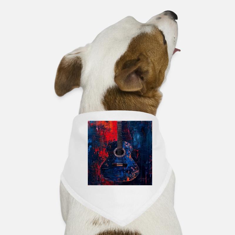 Guitar Dog Bandana