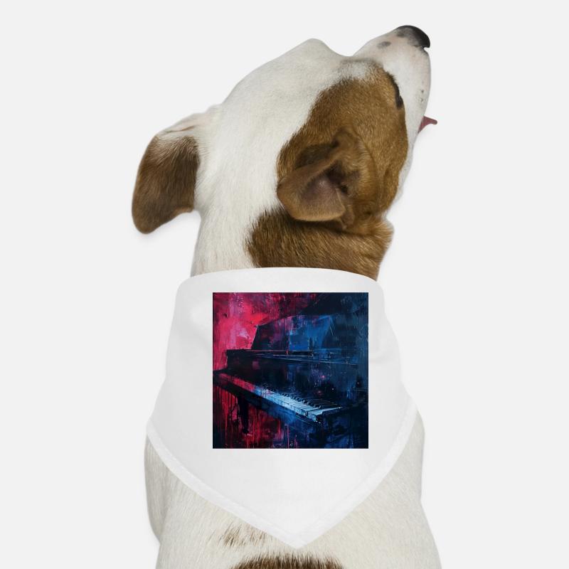 Piano Bandana pour chien
