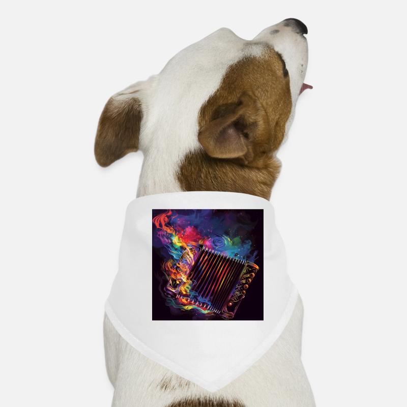 Accordéon Bandana pour chien