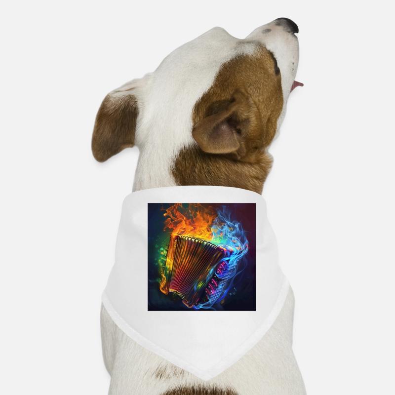 Accordéon Bandana pour chien