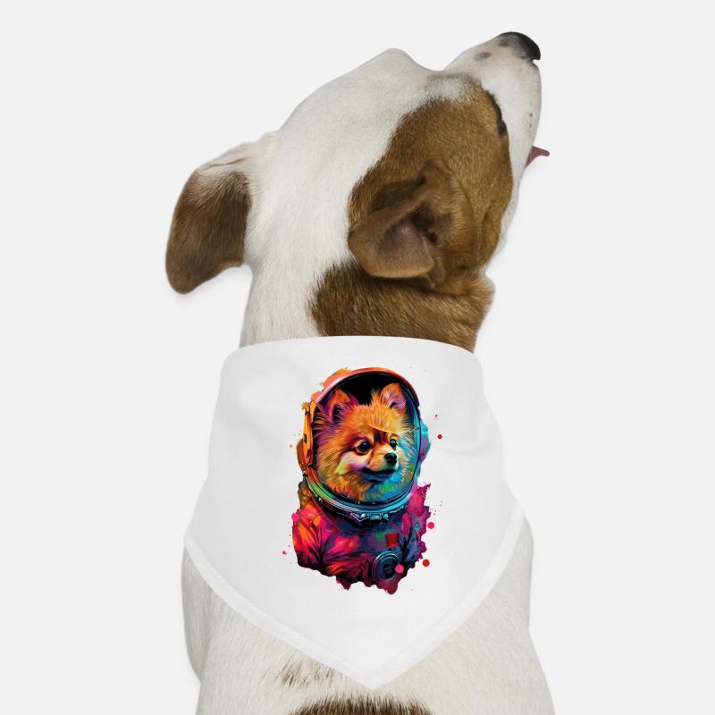 Zwergspitz Hunde-Bandana