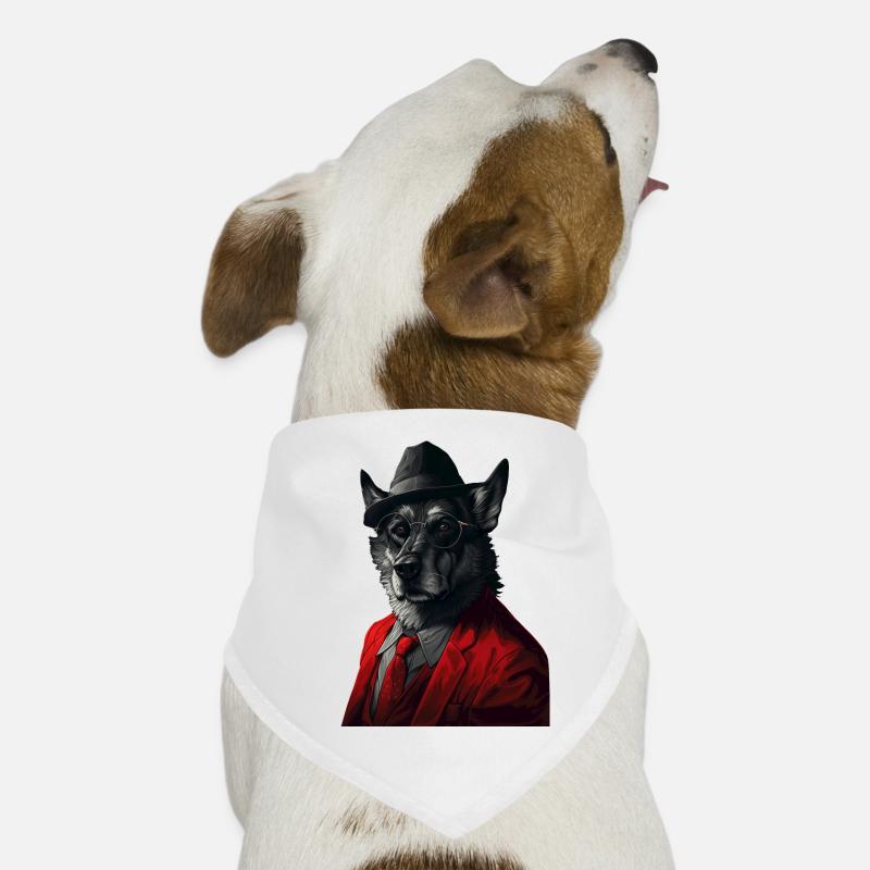 Norwegischer Elchhund Hunde-Bandana