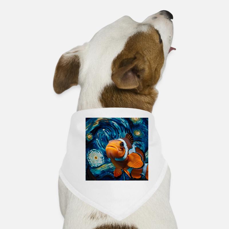 Clownfisch Hunde-Bandana
